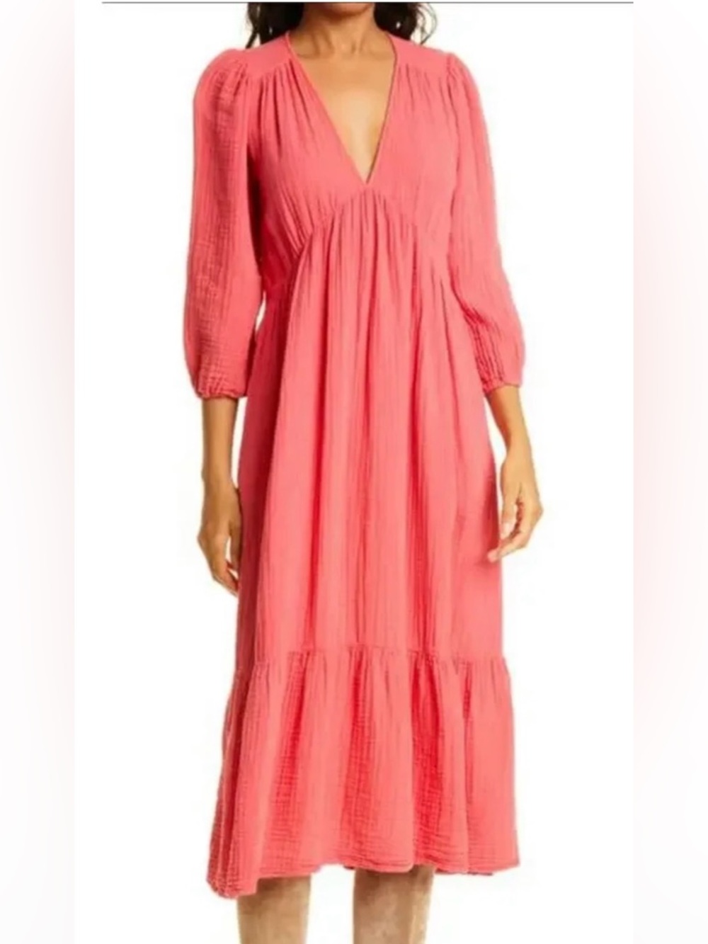 XiRENA Ella Maxi Dress in Coral